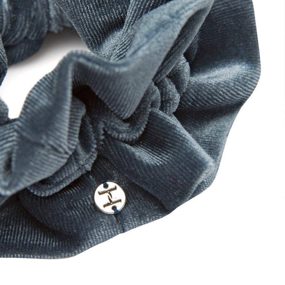 Velvet Scrunchie - Ice Blue - Hermine Hold