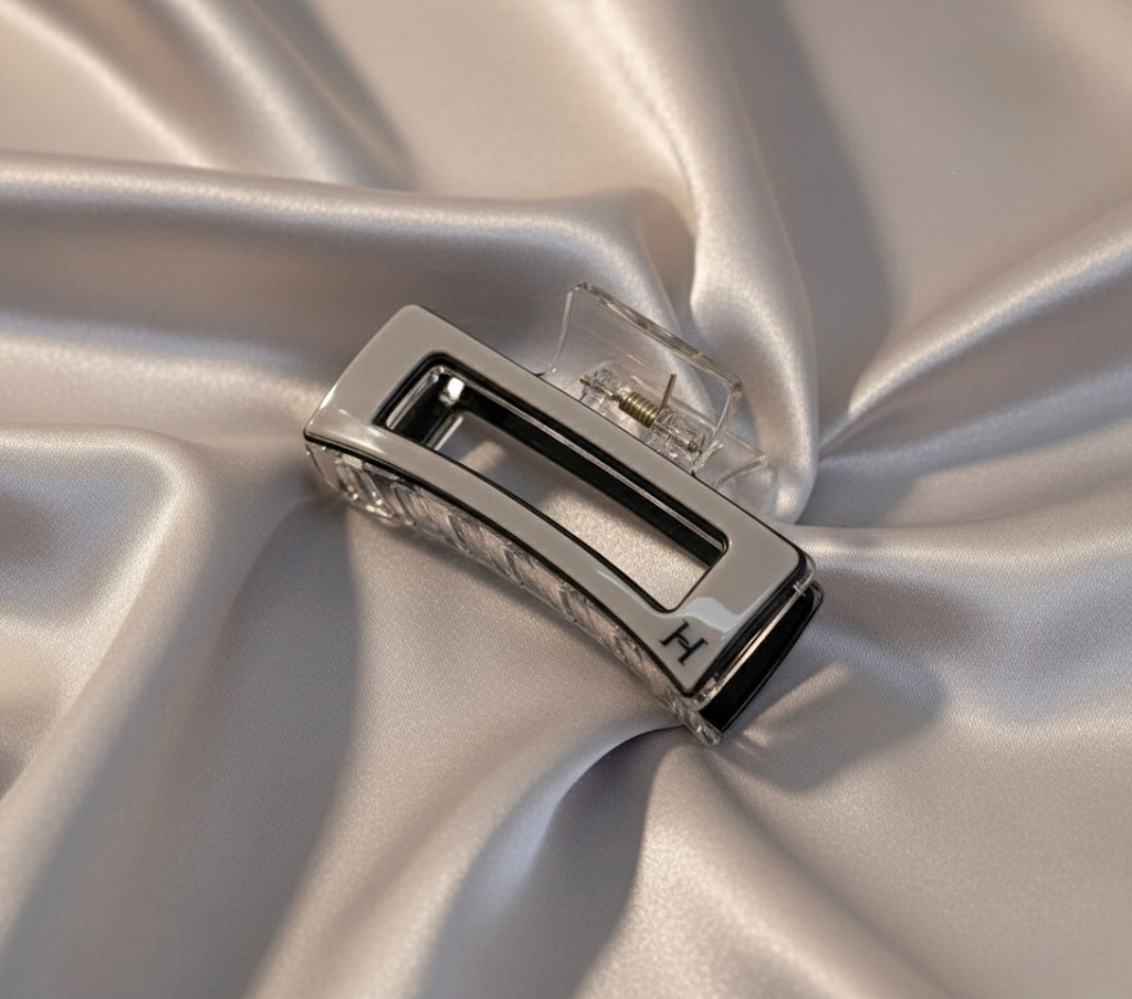 Lucid Hair Clip- Grey